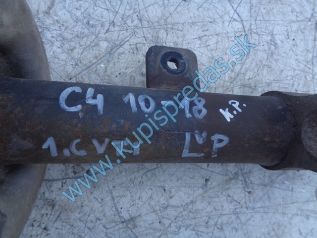 pravý predný tlmič na citroen c4 1,6 16V, struna, pružina, 